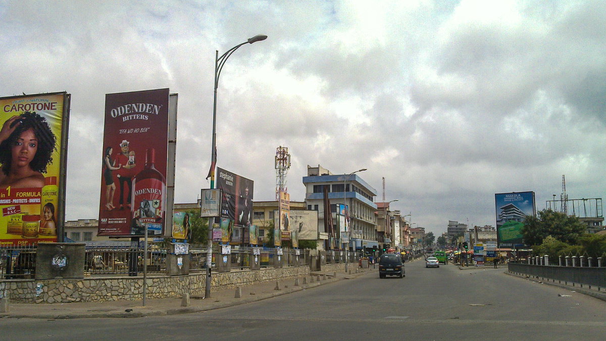 Accra Street, Accra, Ghana, 2013
