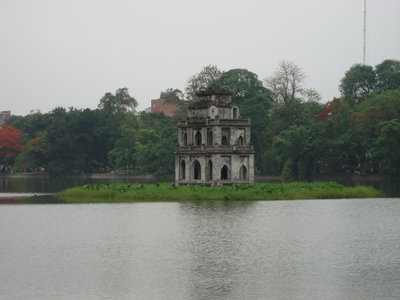 Lascar Tortoise Tower (Thap Rua) - Hoan Kiem Lake, Hanoi, 2008