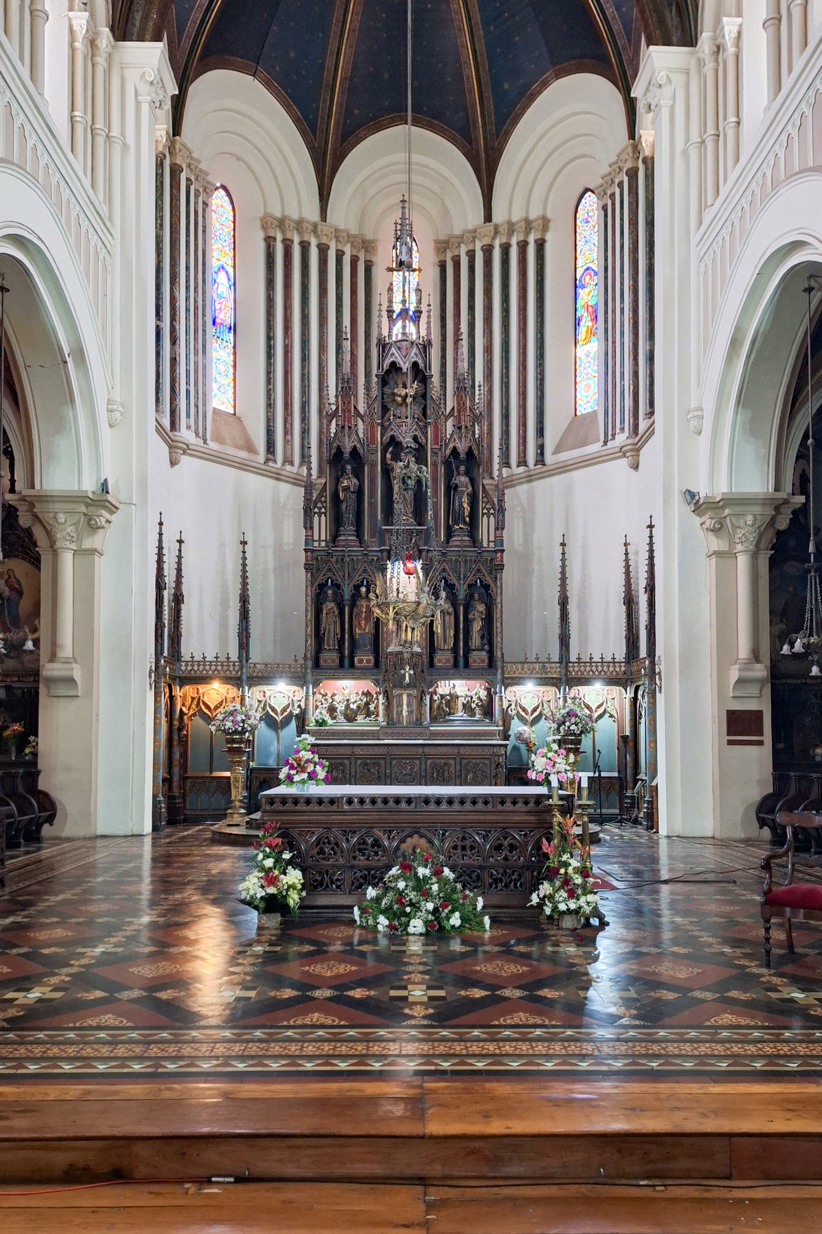 Interior de la Iglesia de los Sagrados Corazones, Valparaíso, Valparaíso, Chile, 2024