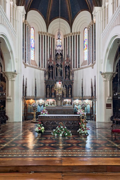 Interior de la Iglesia de los Sagrados Corazones, Valparaíso, Valparaíso, 2024