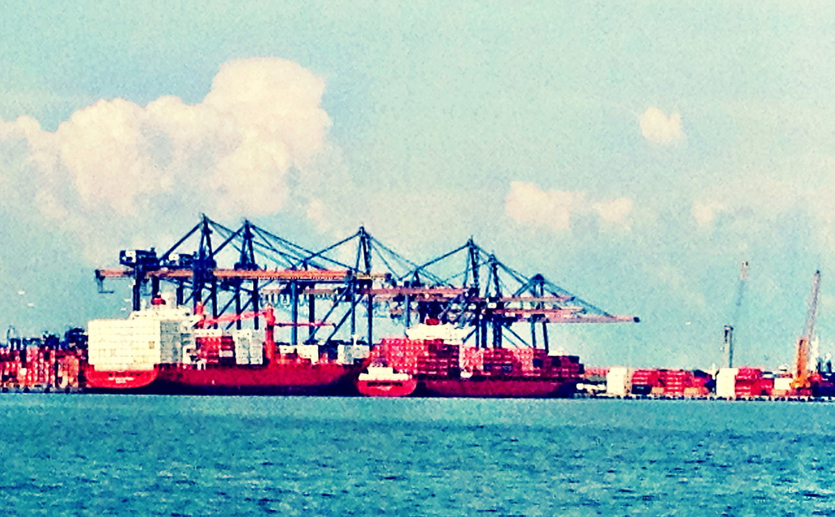 Docks, Cartagena, Colombia, 2014