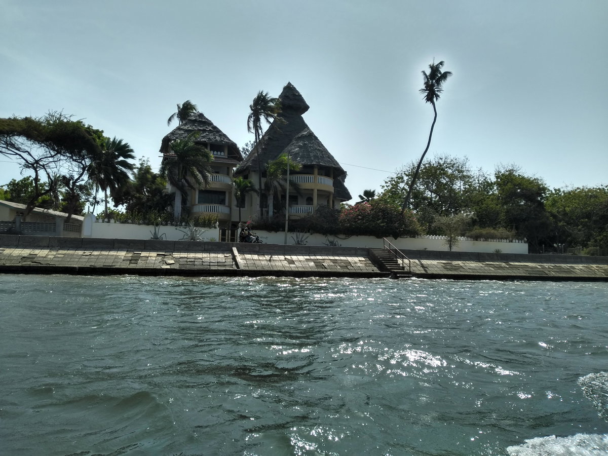 Lamu seafront structure, Lamu, Kenya, 2022