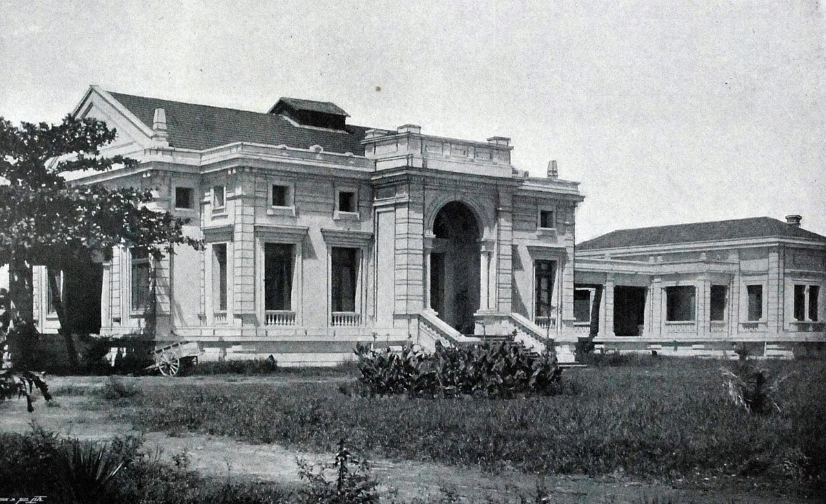 Hanoi Chambers of Commerce and Agriculture (future P. Pasquier library), Hanoi, Vietnam, 1900