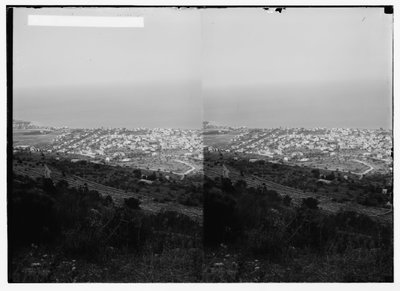Along the sea coast. German colony at Haifa LOC, Haifa, 1900