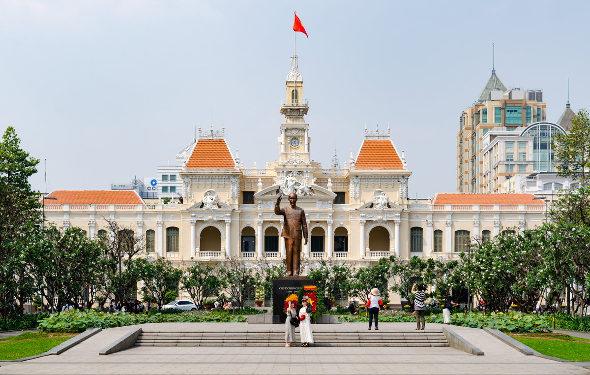 Ho Chi Minh City, City Hall, Ho Chi Minh City, Vietnam, 2020
