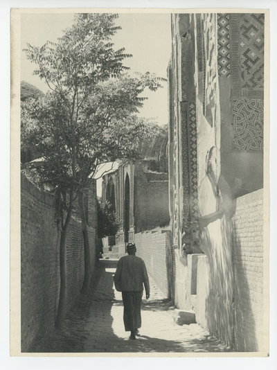 EU: wall decoration in Samarkand, 1960 (1960), Samarkand, 1960