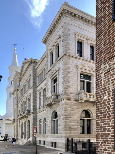 US Post Office and Courthouse, French Quarter, Charleston, SC, Charleston, 2019