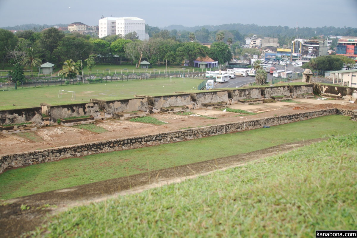 Galle Fort fort cannon positions, Galle, Sri Lanka, 2008