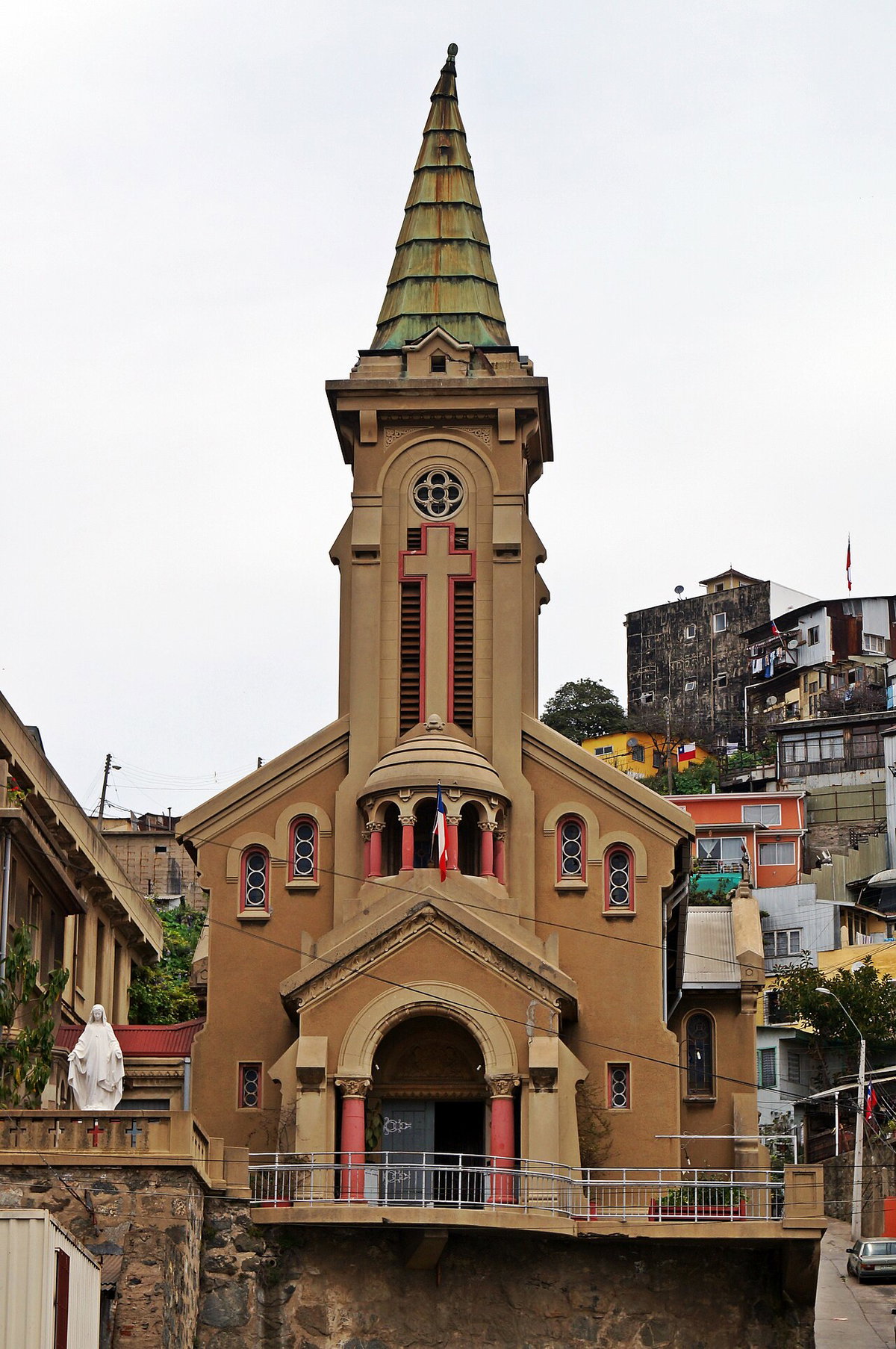 Capilla del Carmen, Valparaíso, Valparaíso, Chile, 2012