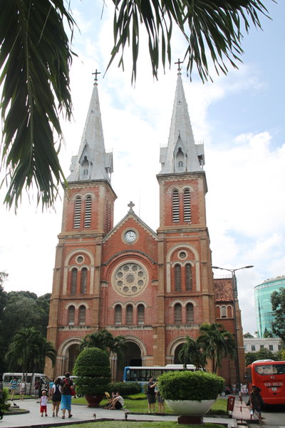 Notre Dame Cathedral, Ho Chi Minh City, 2013