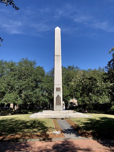 Washington Light Infantry Memorial, Washington Square, French Quarter, Charleston, SC, Charleston, 2019