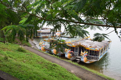 Dragon boat, Hue, 2018