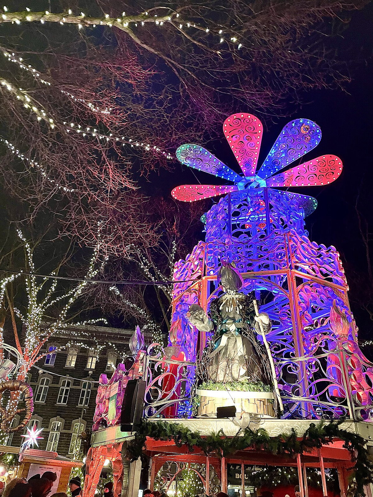 Marché de Noël allemand de Québec, Quebec City, Canada, 2021