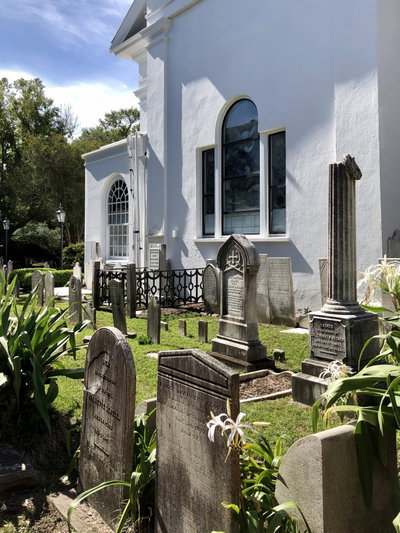 Graveyard, St. Michael's Episcopal Church, French Quarter, Charleston, SC, Charleston, 2019