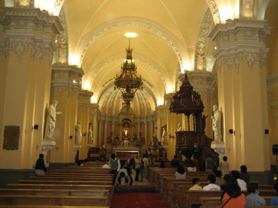 Catedral por dentro, Arequipa, 2008