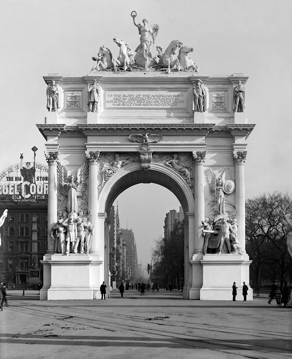 Dewey Arch, New York, New York, United States, 1900