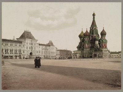 Saint Basil's Cathedral, Moscow, 1900