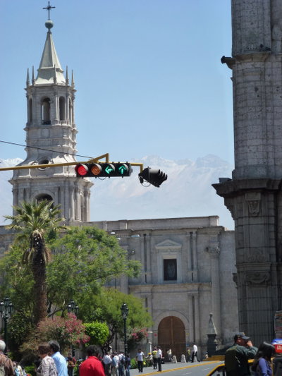 Arequipa.- La Cathédrale Notre-Dame, Arequipa, 2011