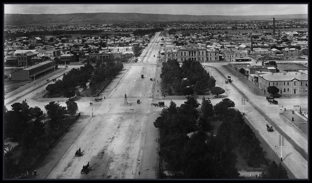 Victoria Square Adelaide, Adelaide, Australia, 1895