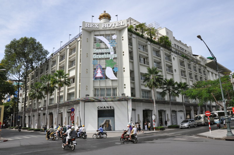 Rex Hotel, duong le loi, q1, tpHcm, Dyt, Ho Chi Minh City, Vietnam, 2012