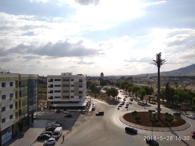 Rond point Doukkarate Fès, Fes, 2018