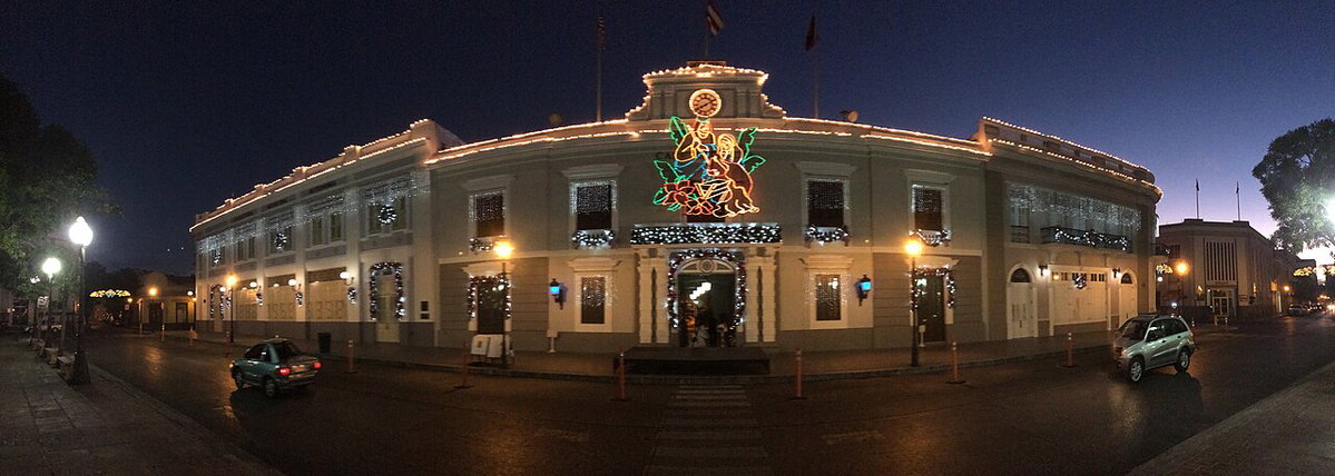 Christmas at Ponce City Hall December, Ponce, Puerto Rico, 2015