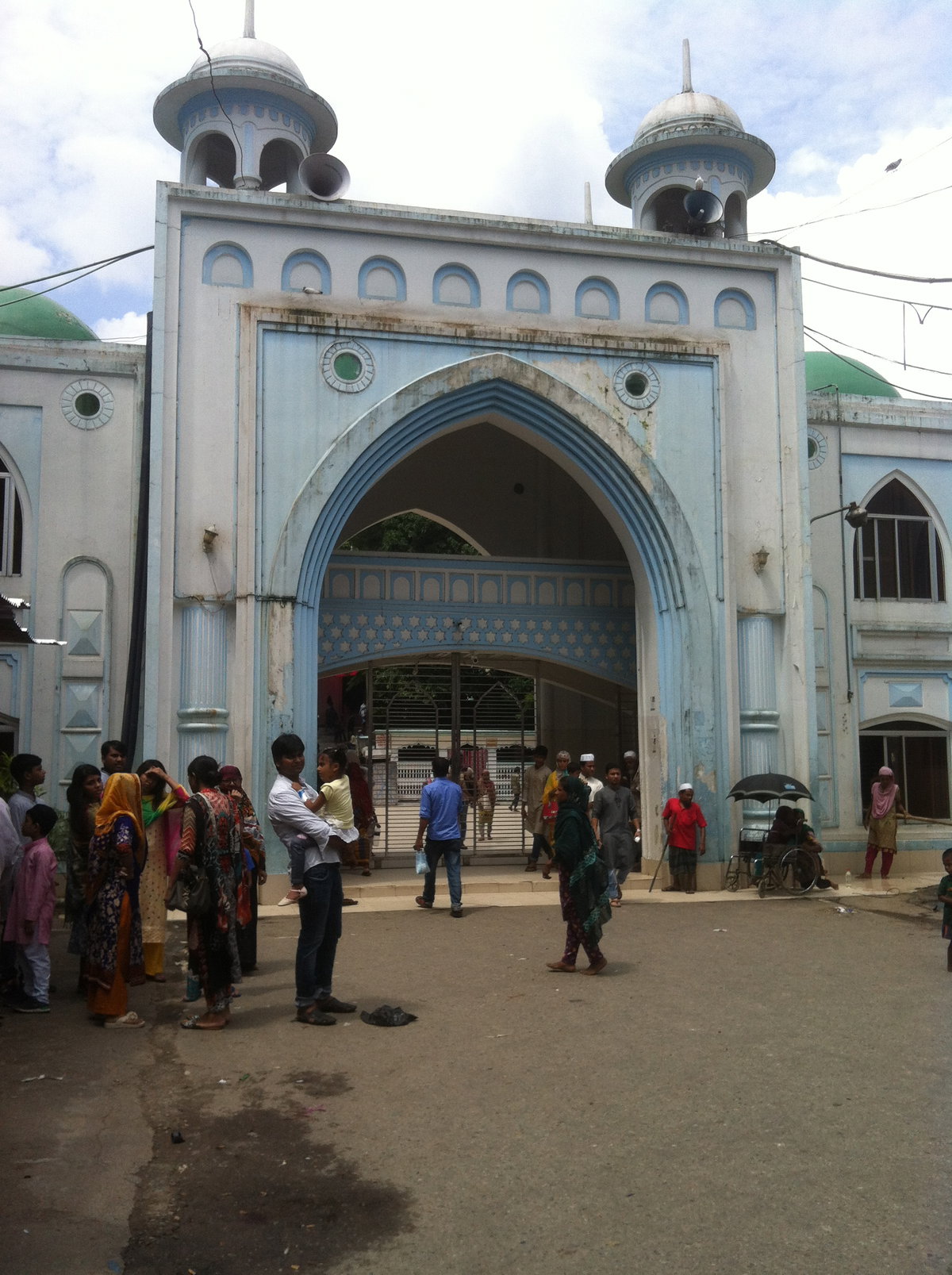 Front gate of Shah Jalal Dargah, Sylhet, Bangladesh, 2017