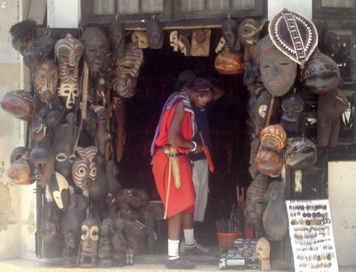 Mask shop Stonetown. - Flickr - gailhampshire, Stone Town, 2008