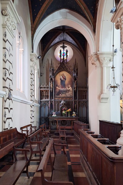 Interior de la Iglesia de los Sagrados Corazones, Valparaíso, Valparaíso, 2024