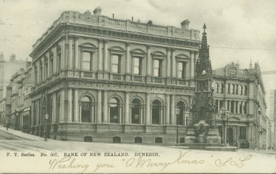 Bank of New Zealand, Princes Street, Dunedin — photos through time