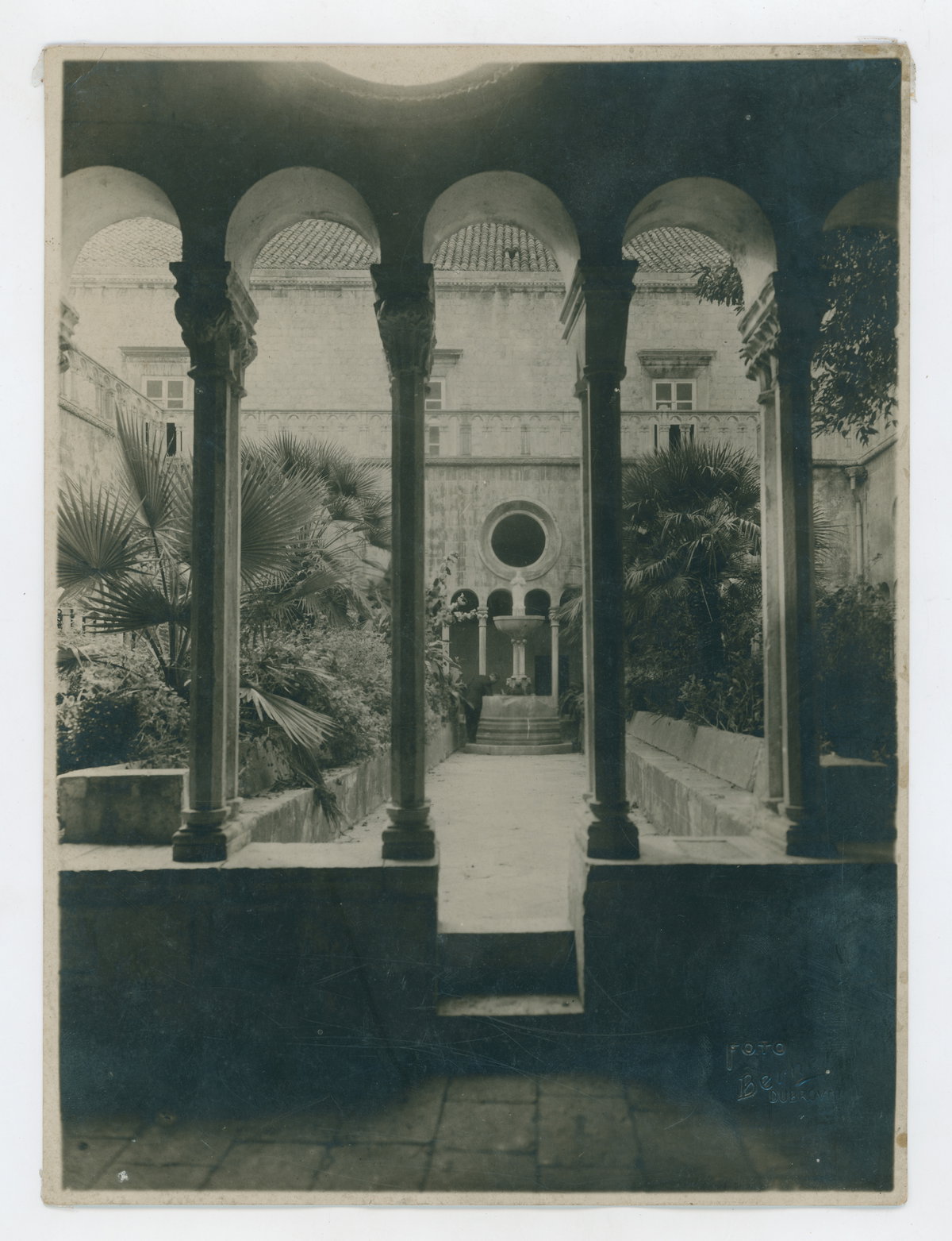 EU: Dubrovnik - Cloister of a Dominican Monastery (1925), Dubrovnik, Croatia, 1925