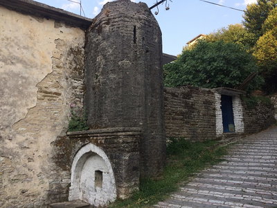 Minaret of the Meçite Mosque, Gjirokastër, 2017