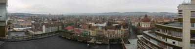 Panorama near center, Targu Mures, 2008