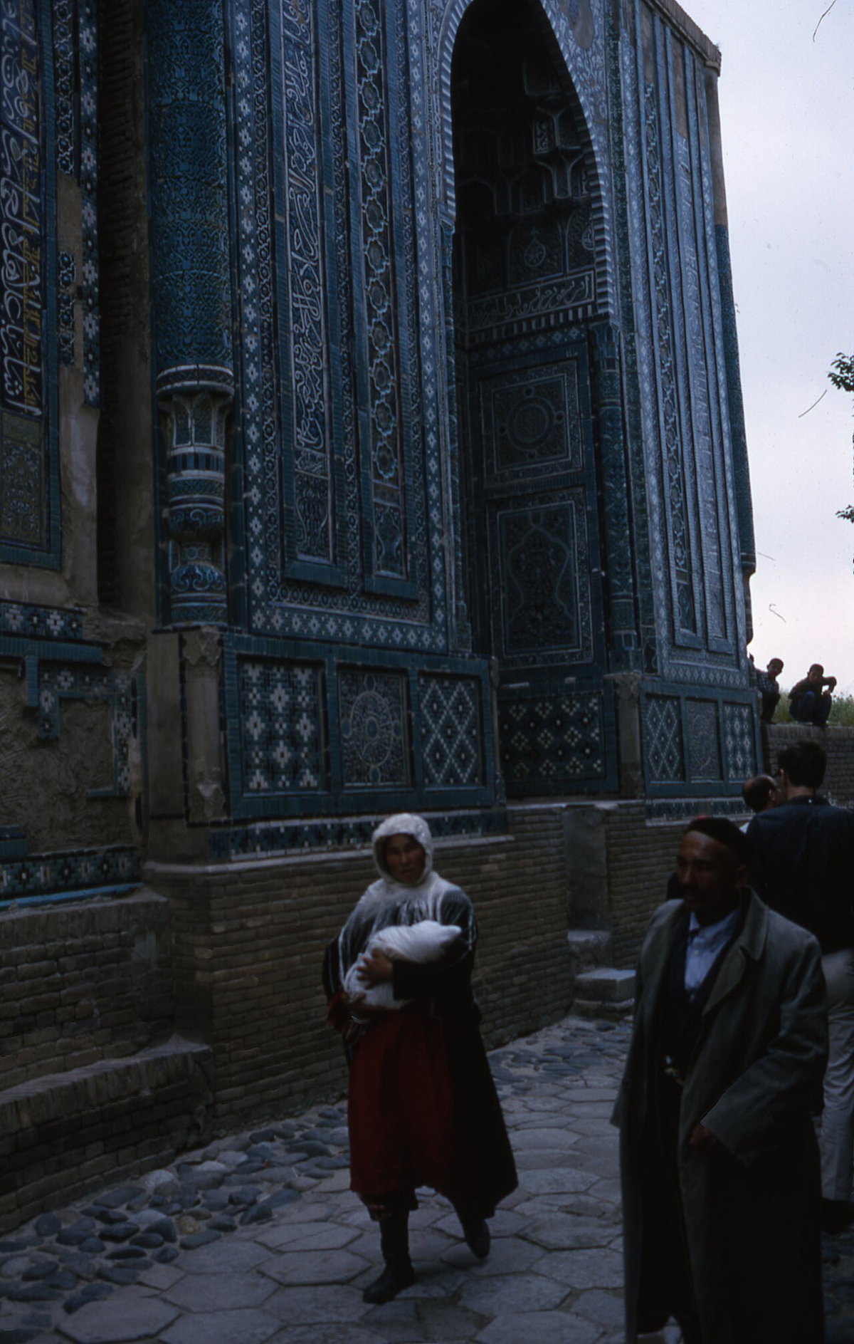 The Shah-i-Zinda necropolis, Samarkand, Uzbekistan, 1964