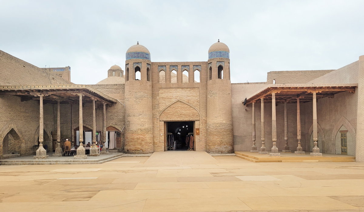 Alla Kouli Khan caravanserai 01, Khiva, Uzbekistan, 2023