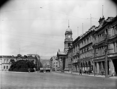 Cuba Street, Wellington — photos through time