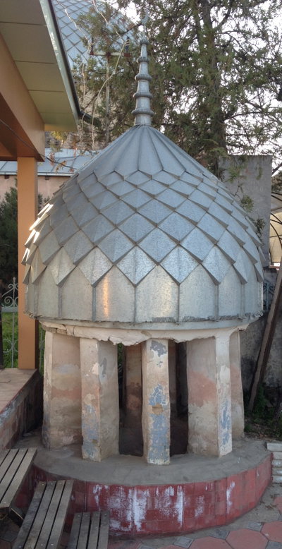 Skylight of chillakhona near Khoja Alambardor mausoleum, Tashkent, 2016