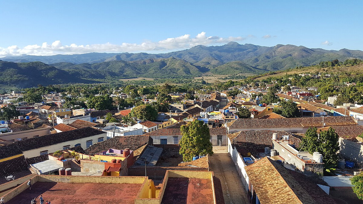 Trinidad panorama from museo de bandidos3, Trinidad, Cuba, 2019
