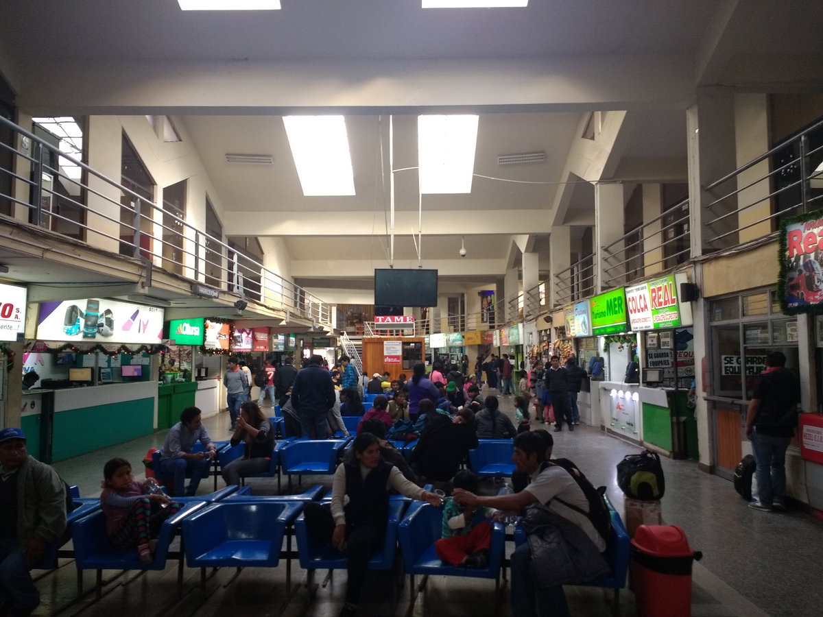 Terminal terrestre de Cusco, Cusco, Peru, 2017