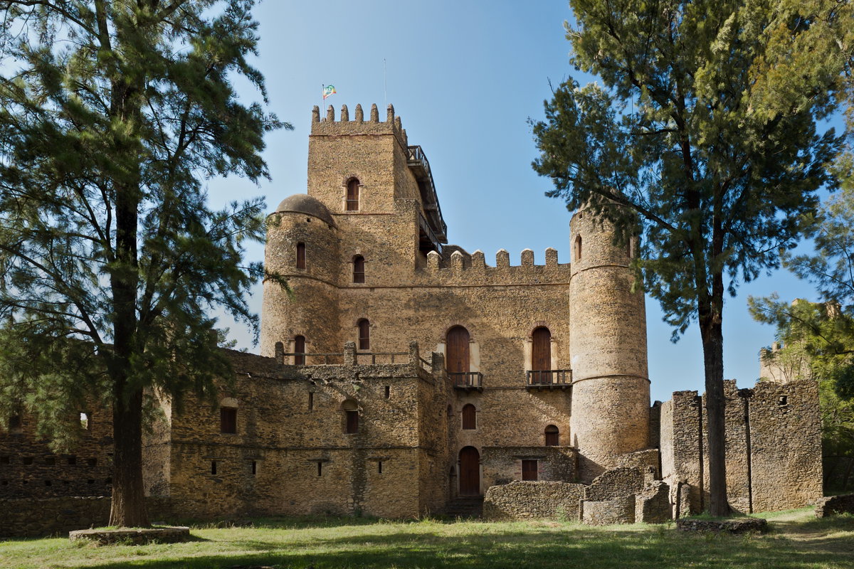Fasil Ghebbi IV, Gondar, Ethiopia, 2016