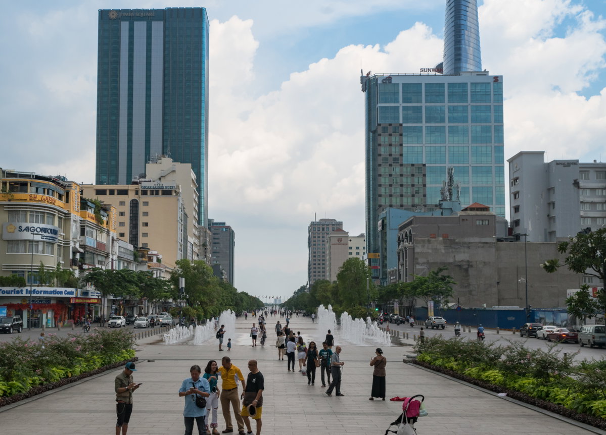 Ho Chi Minh centre, Ho Chi Minh City, Vietnam, 2017