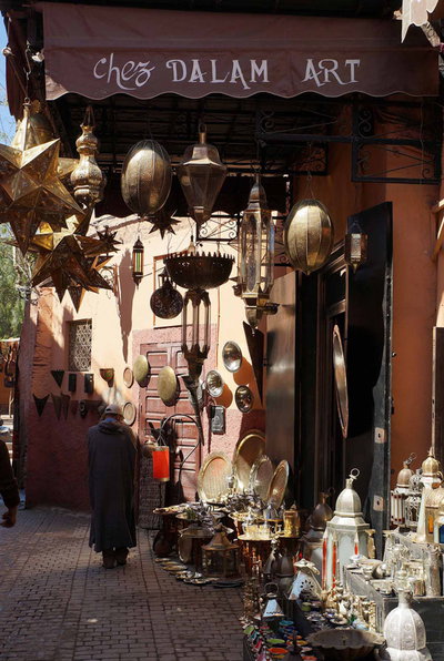 Leather drying, Marrakech — photos through time