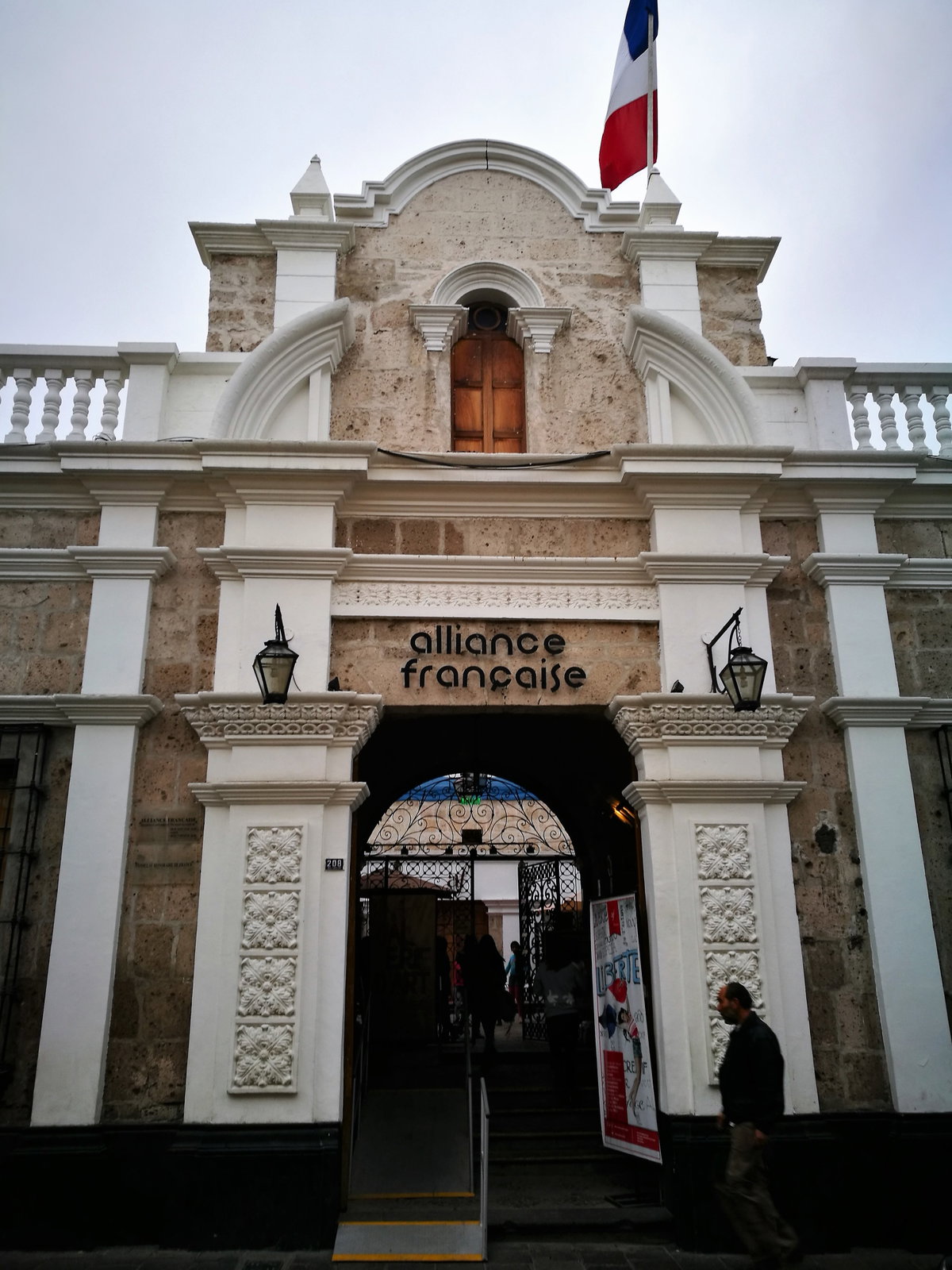 Façana de l'aliance Française d'Arequipa, Arequipa, Peru, 2017