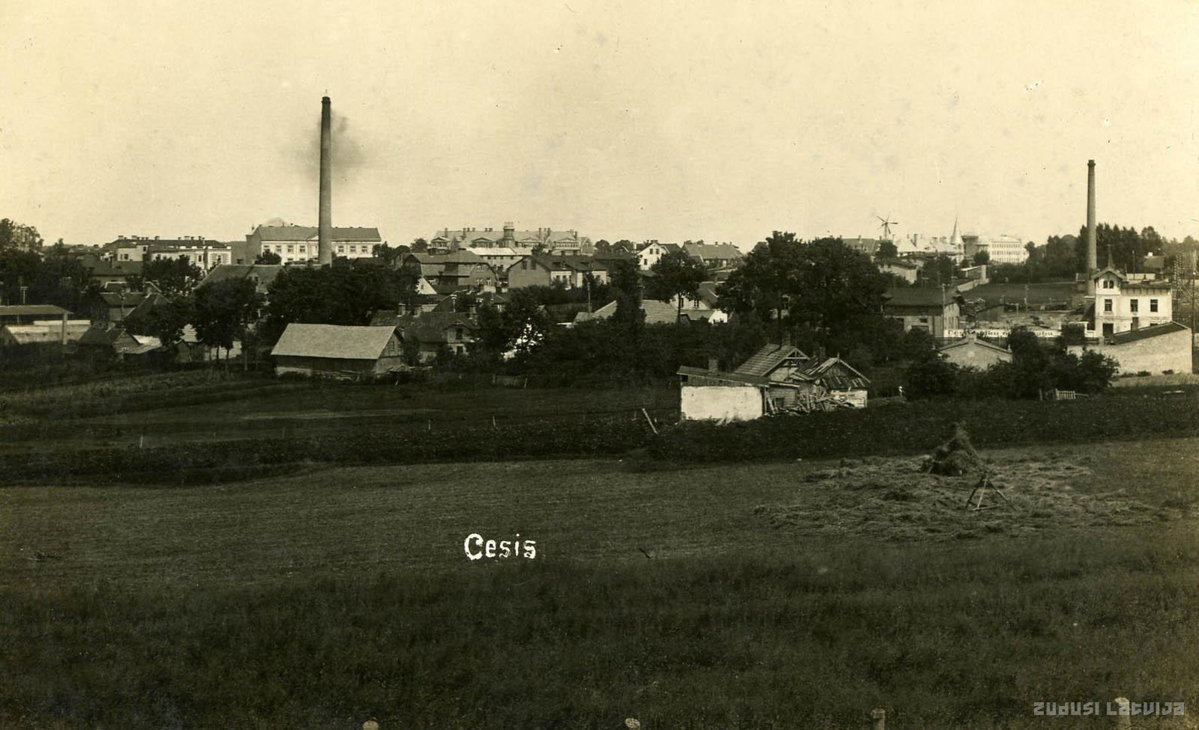EU: Cēsis in 1928, Cēsis, Latvia, 1928