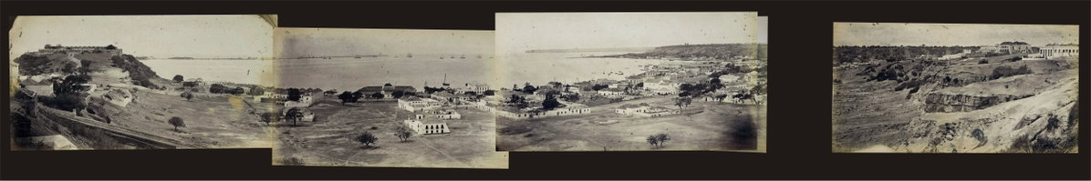 Panoramic view of Luanda, Luanda, Angola, 1884