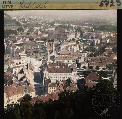 Old Town in 1900, Ljubljana, Slovenia, 1900