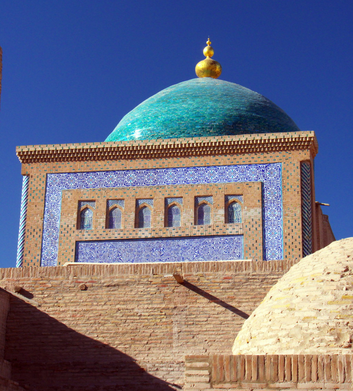 Pakhlavan Mahmoud Mausoleum, Khiva, Khiva, Uzbekistan, 2010