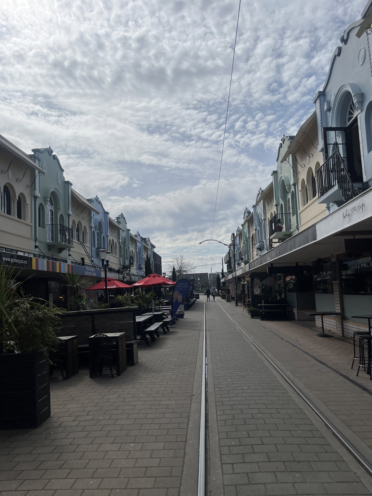 New Regent Street in Christchurch, Christchurch, New Zealand, 2022