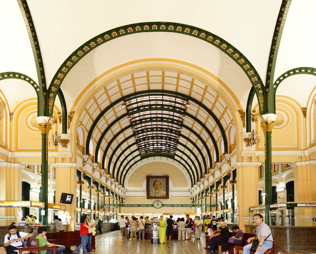 Saigon Central Post Office, Ho Chi Minh City, Vietnam, 2012