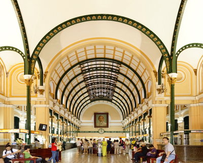 Saigon Central Post Office, Ho Chi Minh City, 2012